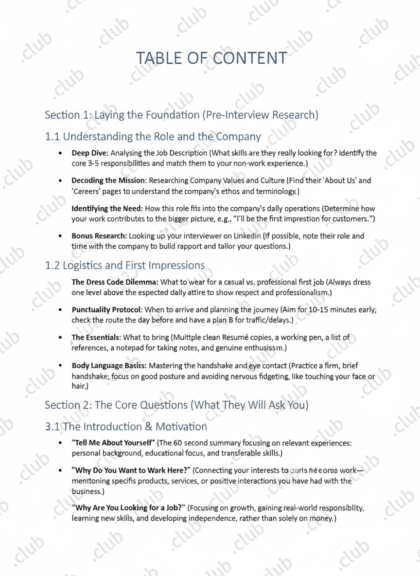 2025's BEST Interview Success Blueprint