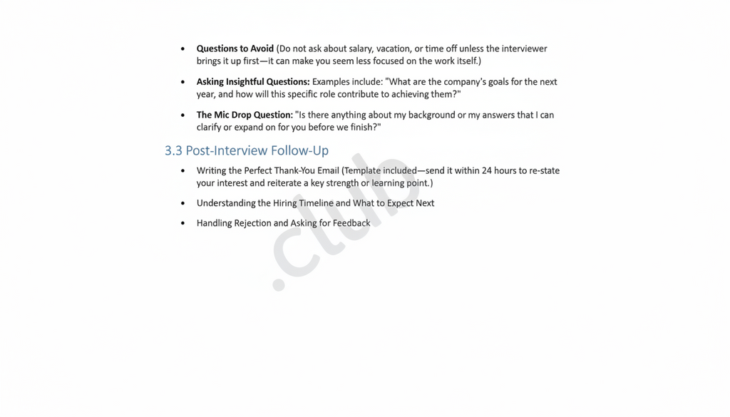 2025's BEST Interview Success Blueprint